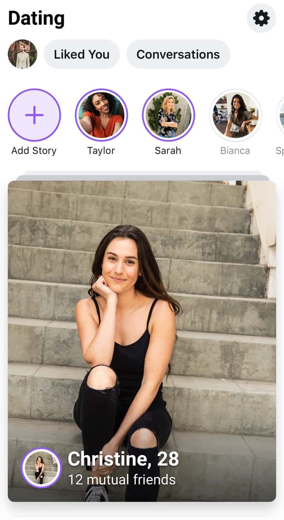 aplicación de citas de facebook