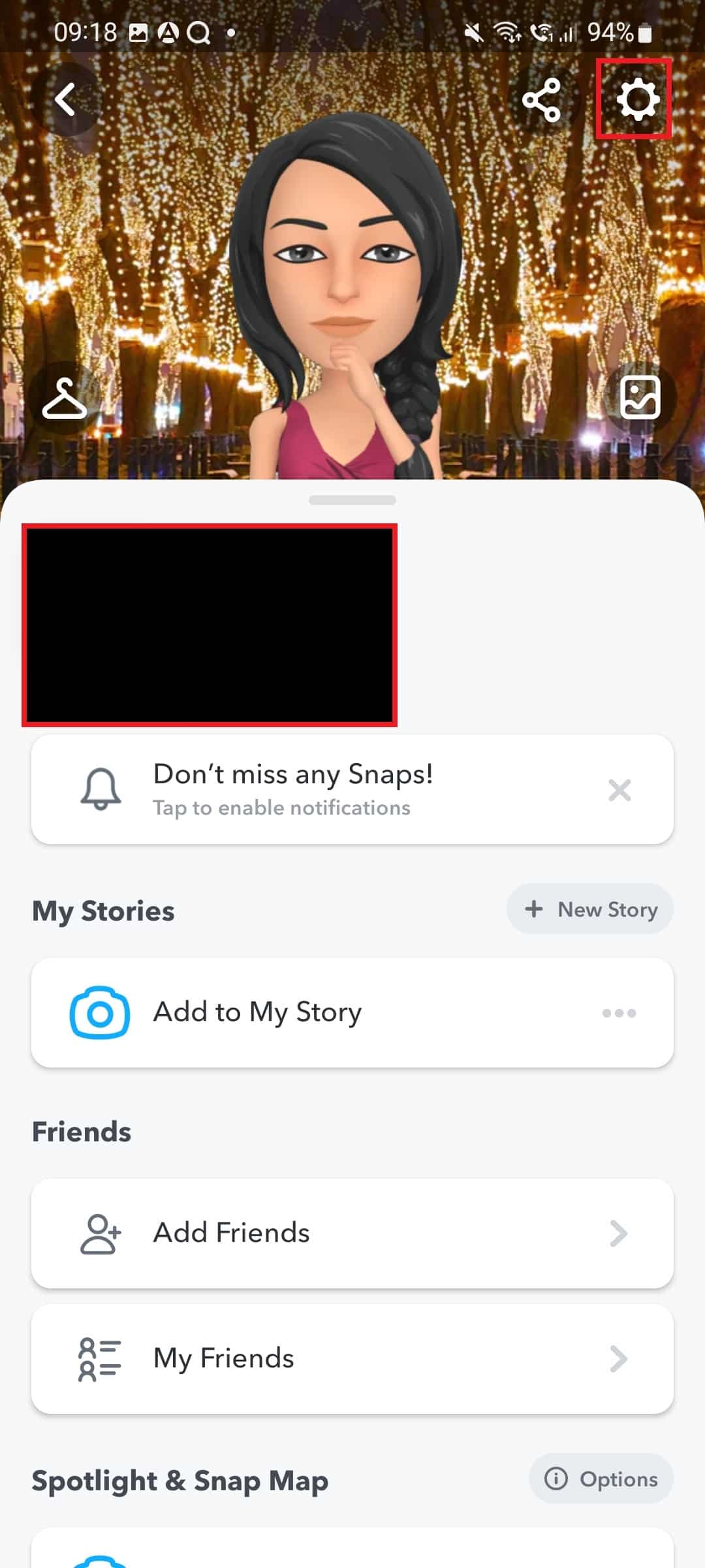 icono de configuración