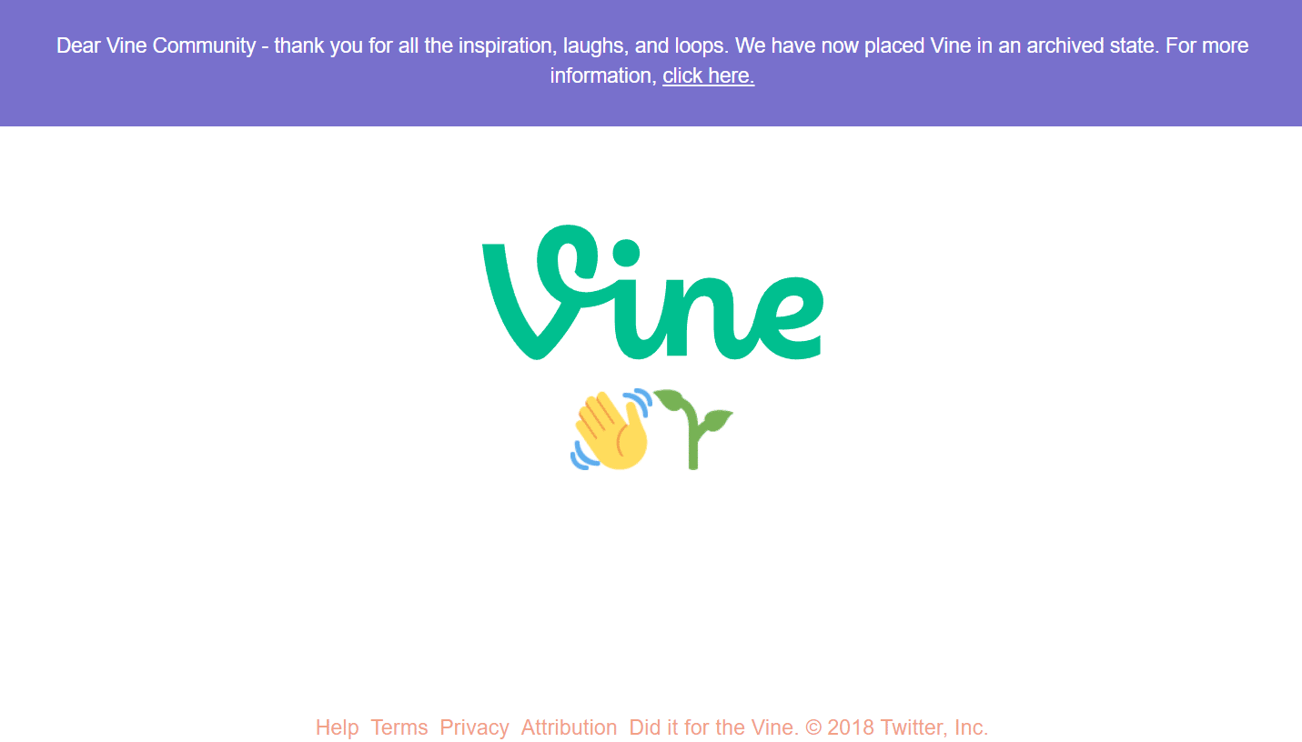 sitio web de la vid