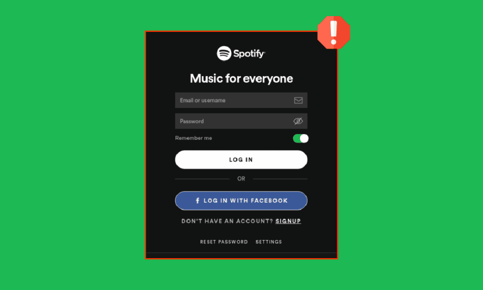 10 formas de reparar el error de error de inicio de sesión de Spotify