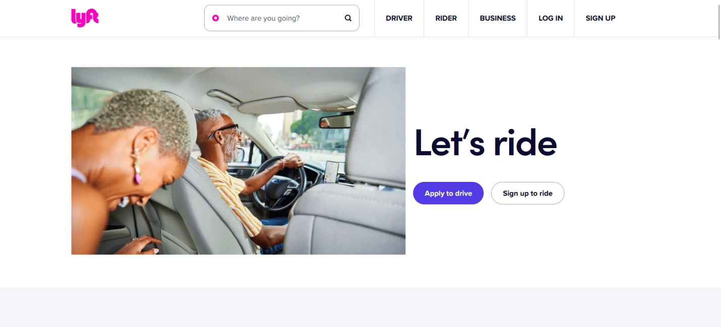 Sitio web de viaje de Lyft |  cancelar viaje Lyft |  Lyft da reembolsos