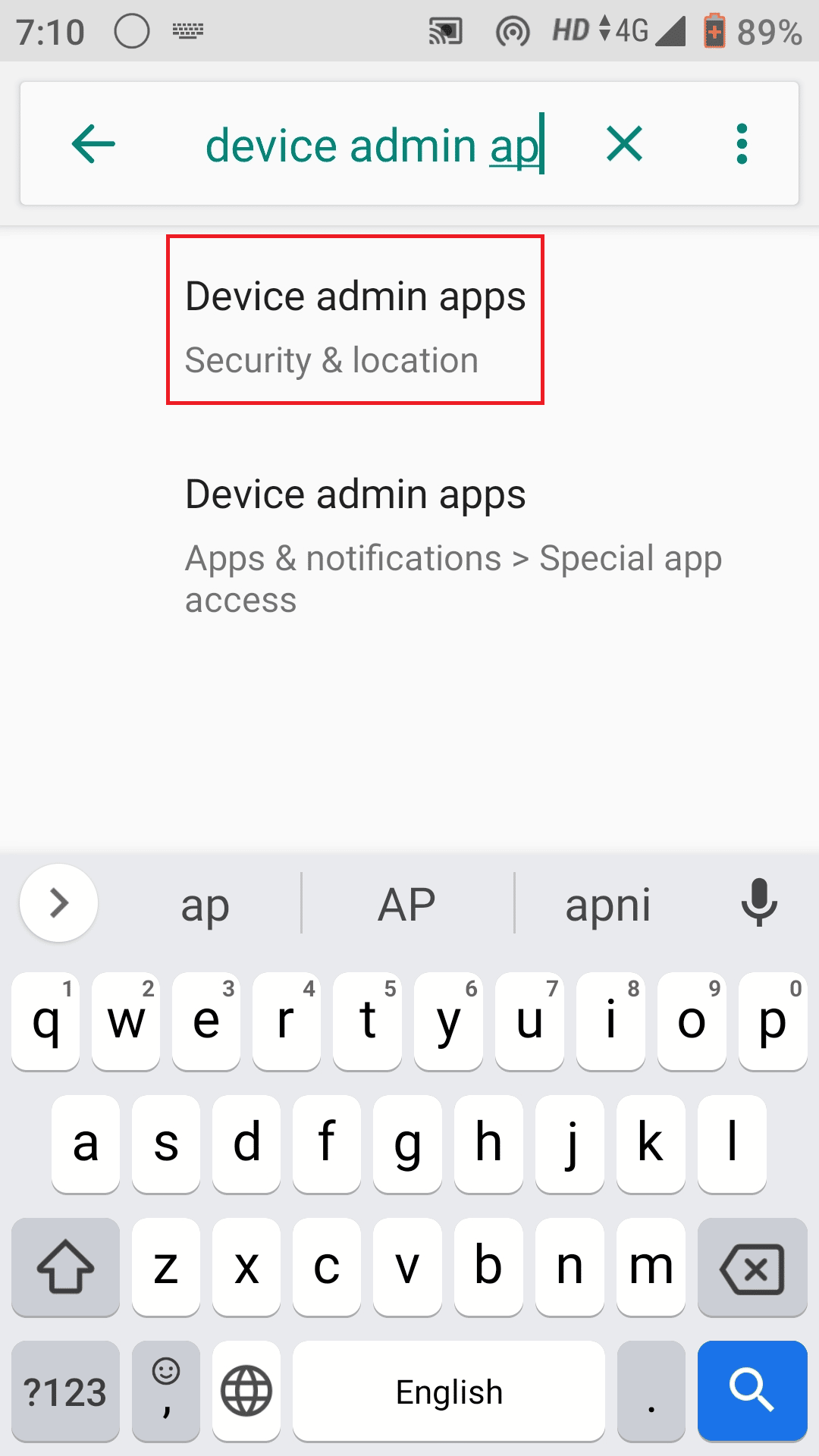 Escriba aplicaciones de administración de dispositivos/administrador de dispositivos. Cómo degradar la aplicación de Android sin desinstalar