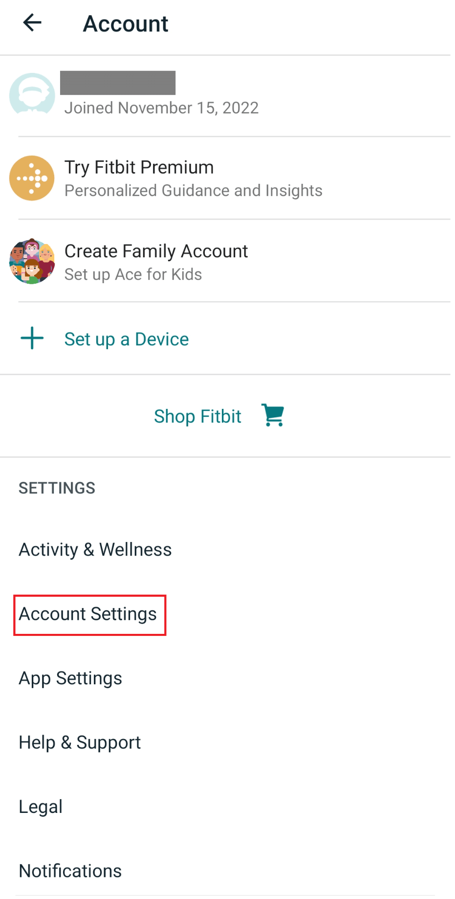 Configuración de la cuenta de Fitbit. Cómo restablecer la hora en fitbit inspire 2