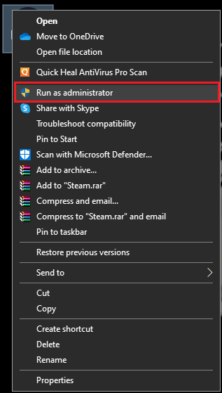 ejecutar como administrador.  Solucionar error de usuario de Steam en el mod de Garry 