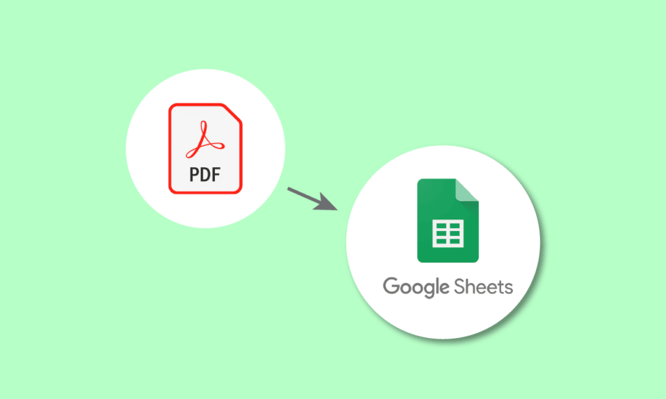 3 métodos para convertir PDF a hojas de cálculo de Google