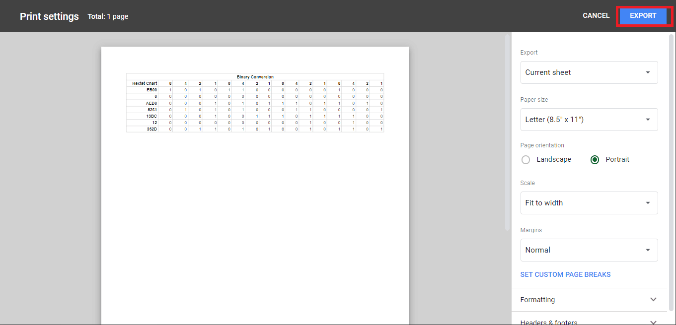 Edite los detalles requeridos y exporte el archivo como PDF