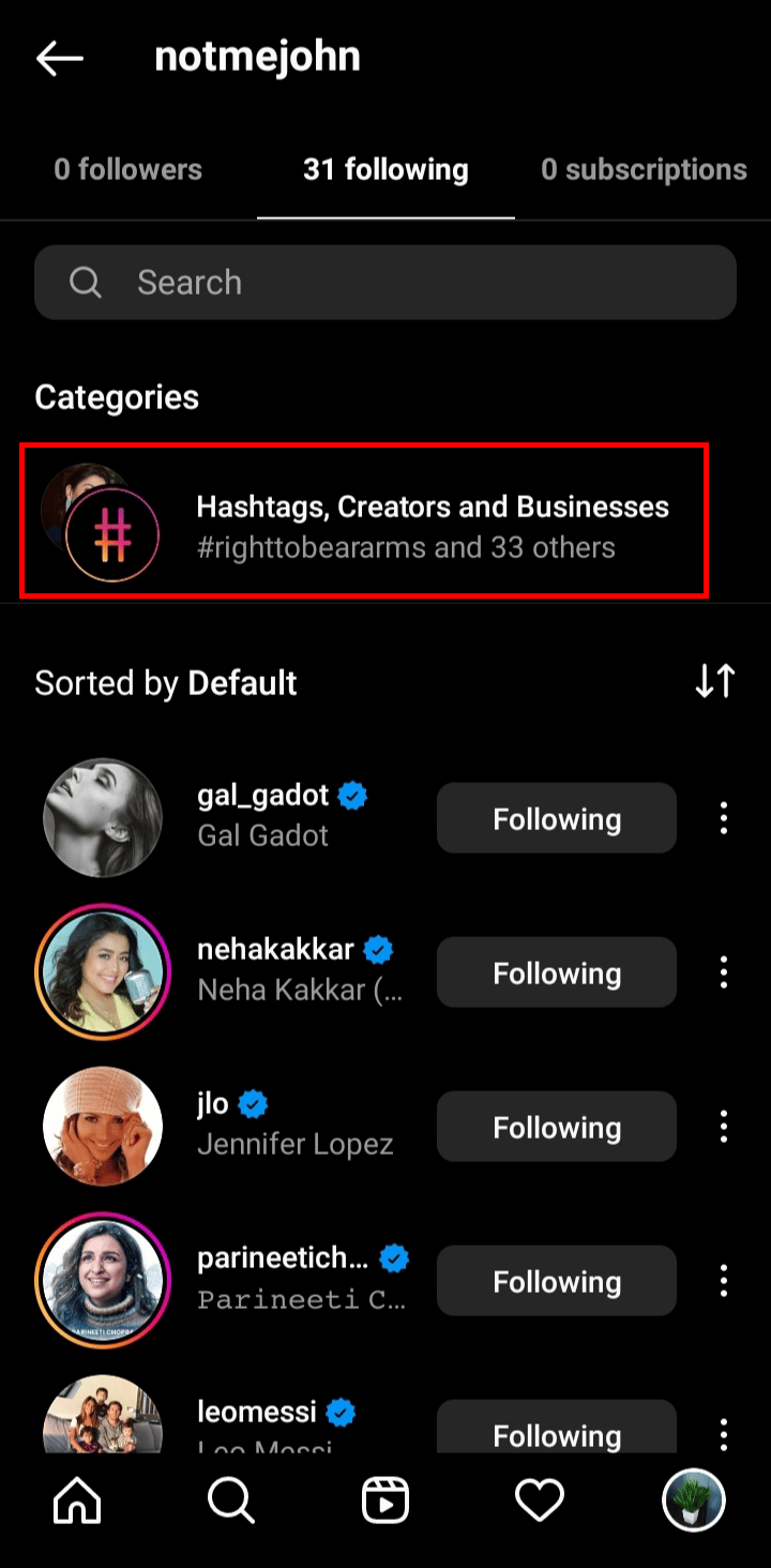 Toca Hashtags, Creadores y Empresas |  Cómo dejar de seguir hashtags en Instagram