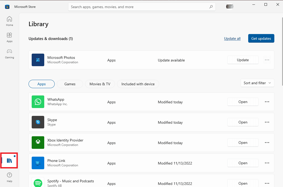 Navega a la Biblioteca.  11 formas de arreglar WhatsApp de escritorio que no se abre en la PC 
