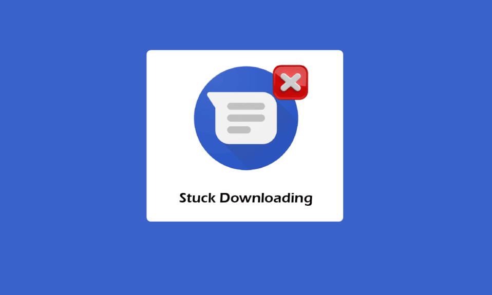 8 formas de arreglar los mensajes de texto de Android atascados en el error de descarga