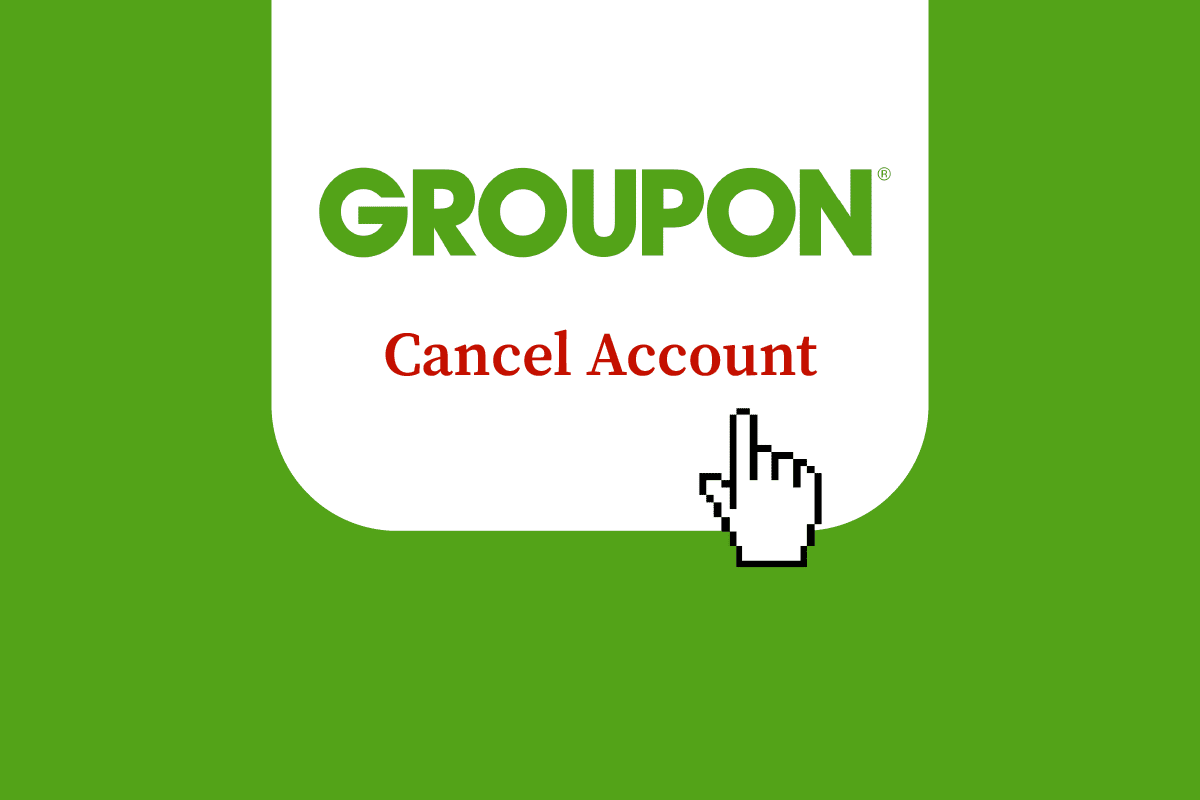 Cómo cancelar una cuenta de Groupon