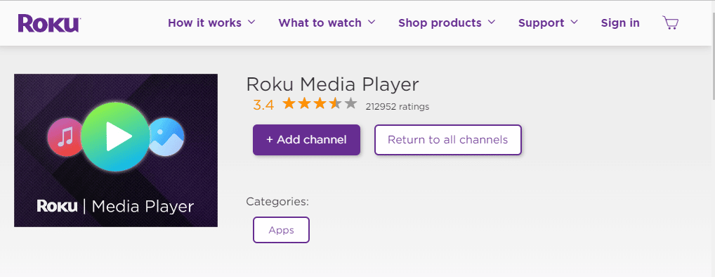 También puede usar la aplicación Roku Media Player |  Cómo ver canales locales en Roku