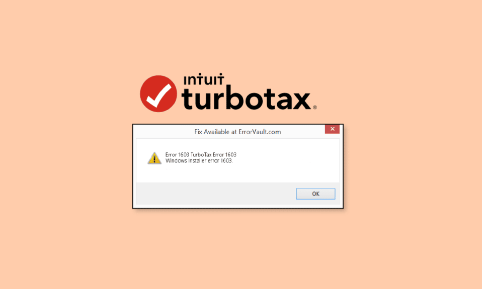 Solucione el error fatal 1603 al intentar actualizar TurboTax