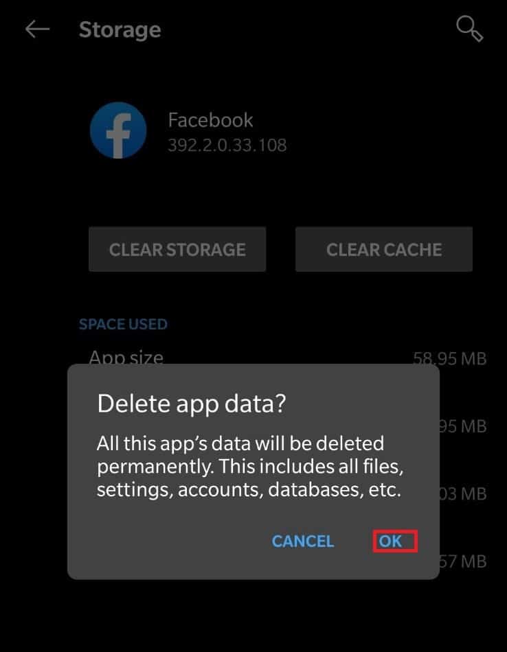 Luego seleccione la opción Aceptar. | ¿Por qué Facebook está tardando en publicar?