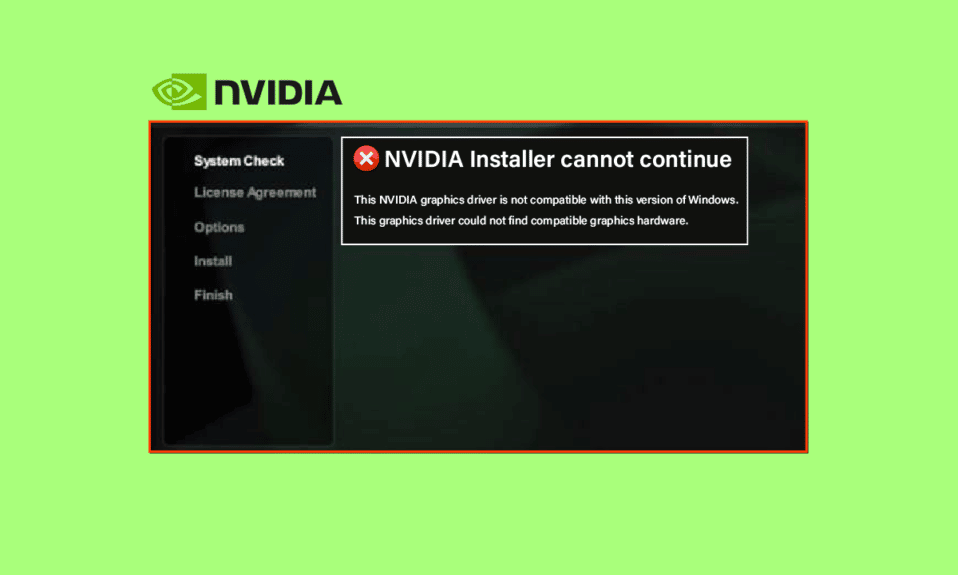 Arreglar NVIDIA Geforce no compatible en Windows 10