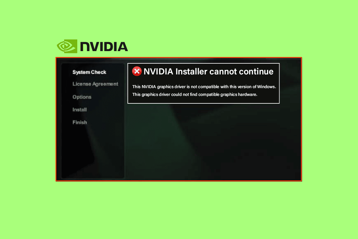 Arreglar NVIDIA Geforce no compatible en Windows 10