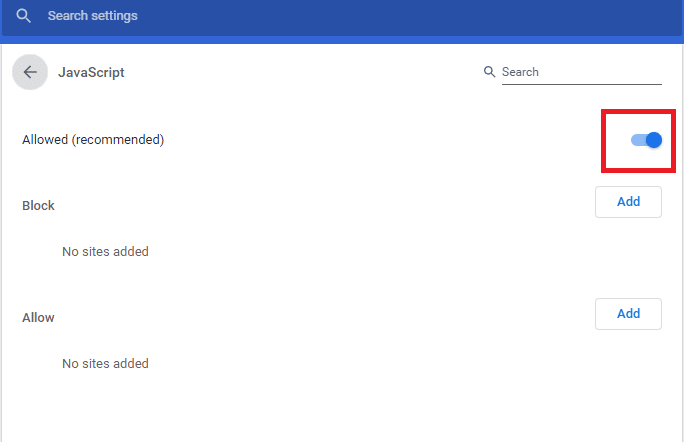Habilite JavaScript en su navegador 