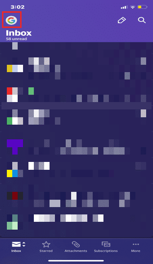 Toca el ícono de Perfil