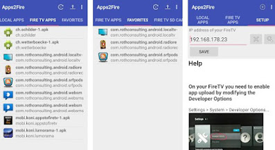 Aplicaciones de TV de fuego