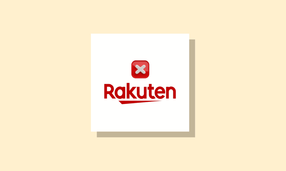 Cómo eliminar una cuenta de Rakuten