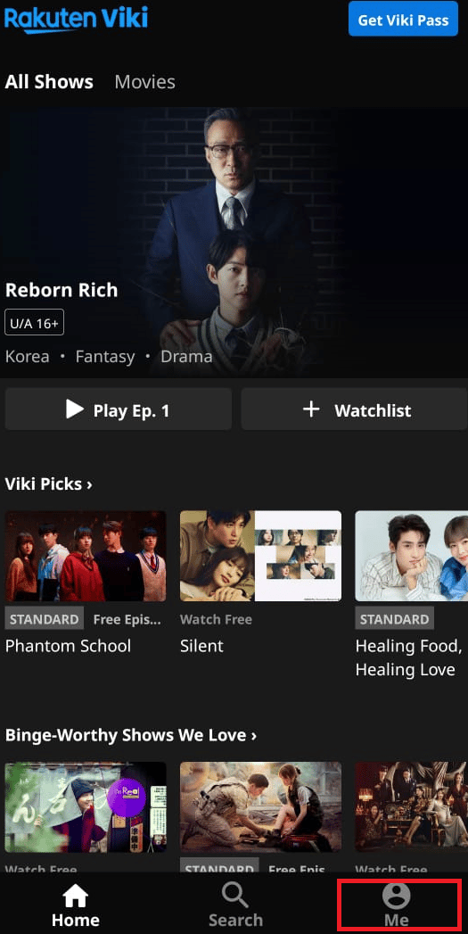 Toca Yo.  Cómo eliminar una cuenta de Rakuten