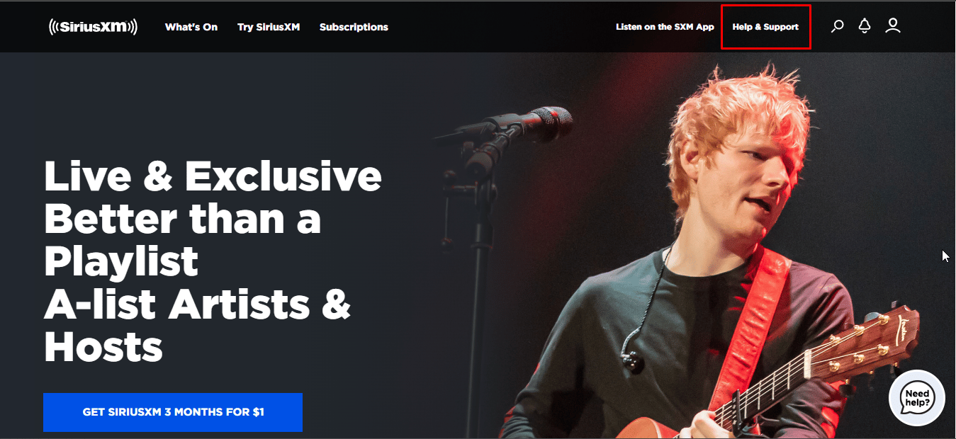 Haga clic en la opción Ayuda y soporte