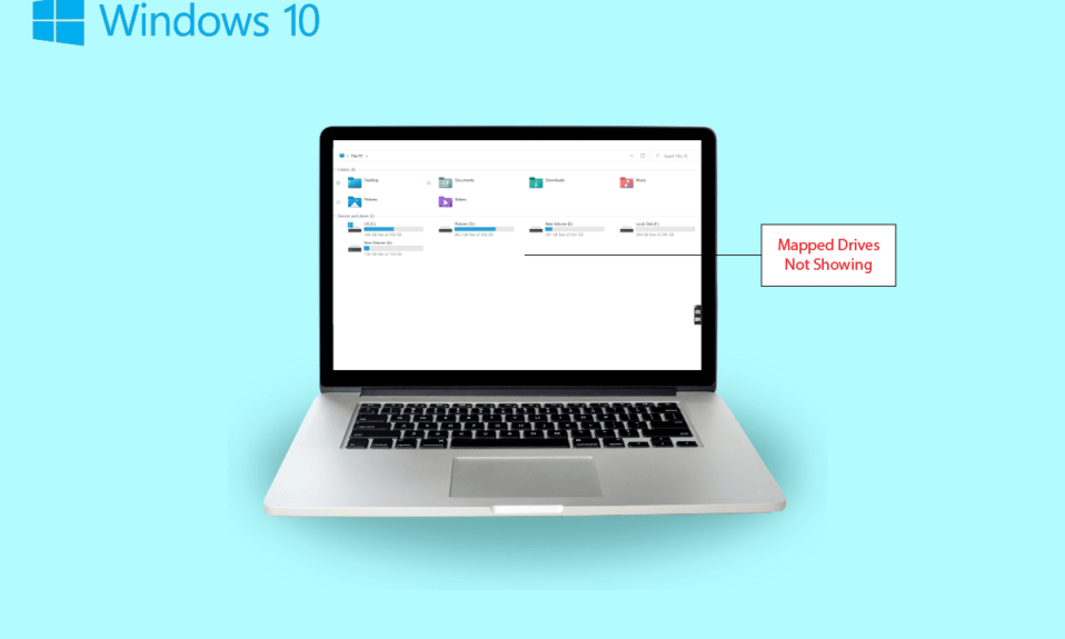 Arreglar las unidades asignadas de Windows 10 que no se muestran en los programas