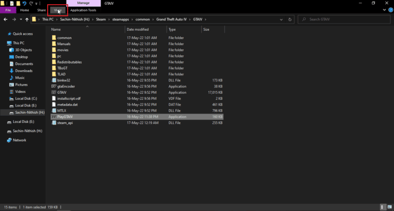 Haga clic en la pestaña Ver