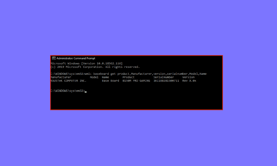 Cómo comprobar el modelo de placa base en Windows 10