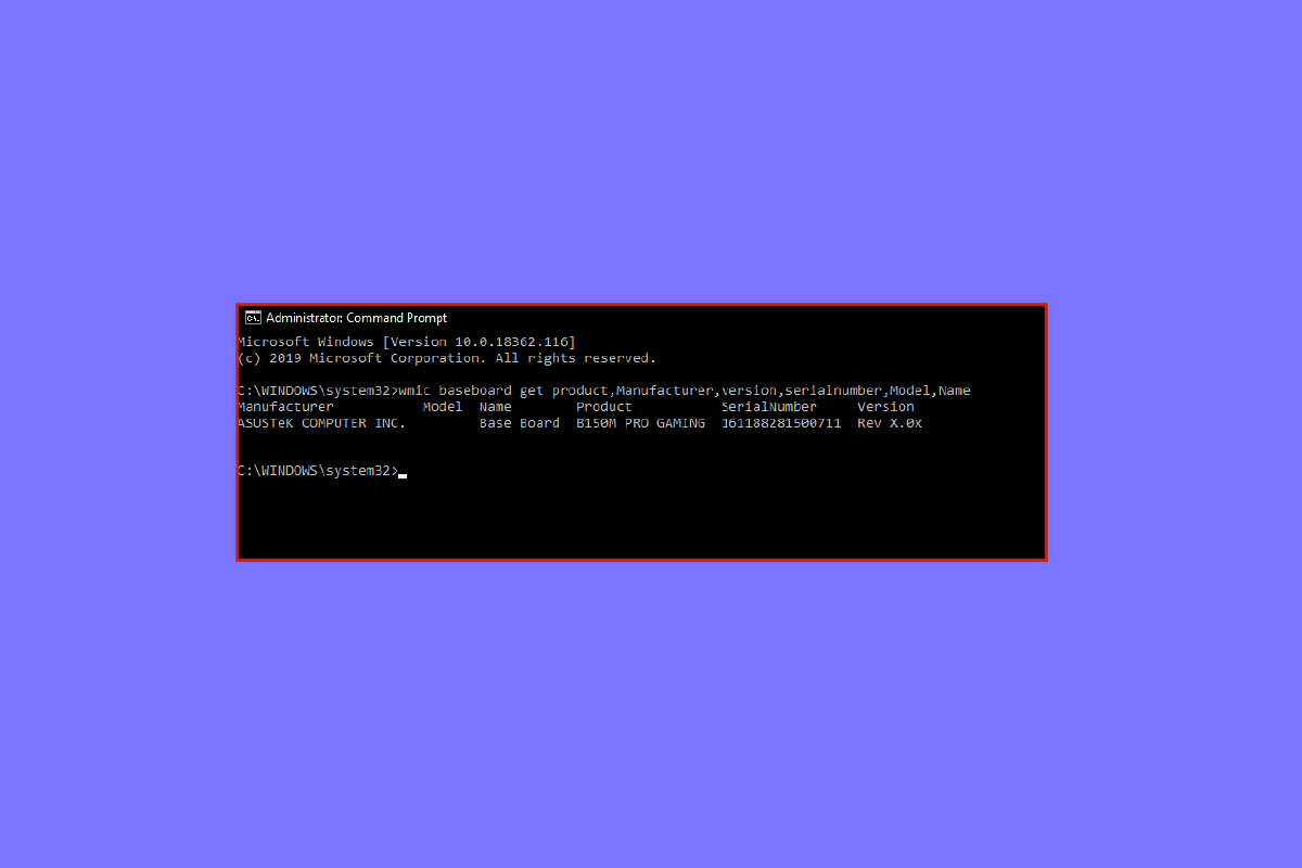 Cómo comprobar el modelo de placa base en Windows 10
