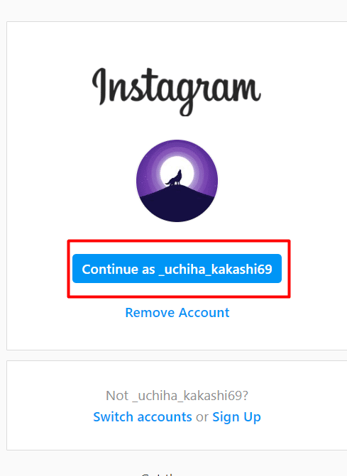 Abra un navegador web en su computadora y vaya al sitio web de Instagram para comenzar