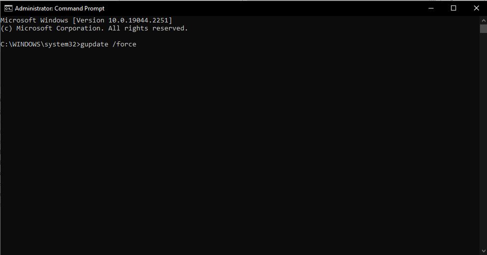 fuerza de actualización.  Arreglar el error de hash de imagen no válida del estado de Google Chrome