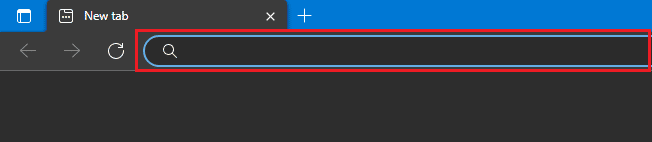 URL del navegador.  Reparar Kodi no se puede conectar al servidor de red