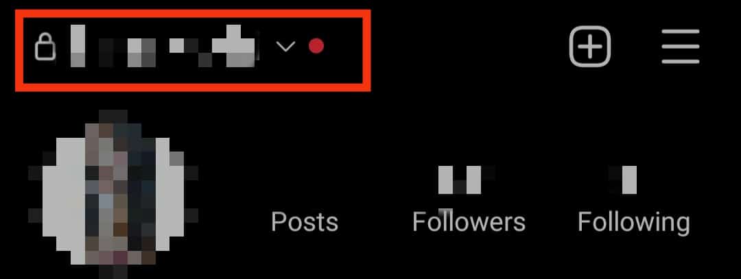 Toca el nombre de tu cuenta y elige Agregar cuenta.  Cómo eliminar cuentas en Instagram