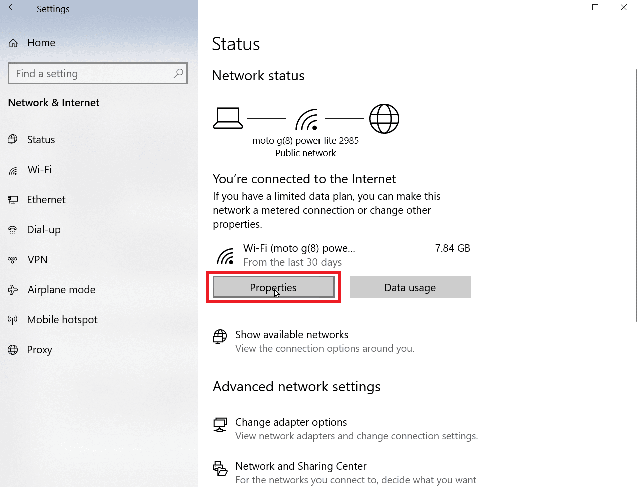 haga clic en propiedades |  Cómo aumentar la velocidad de carga en Windows