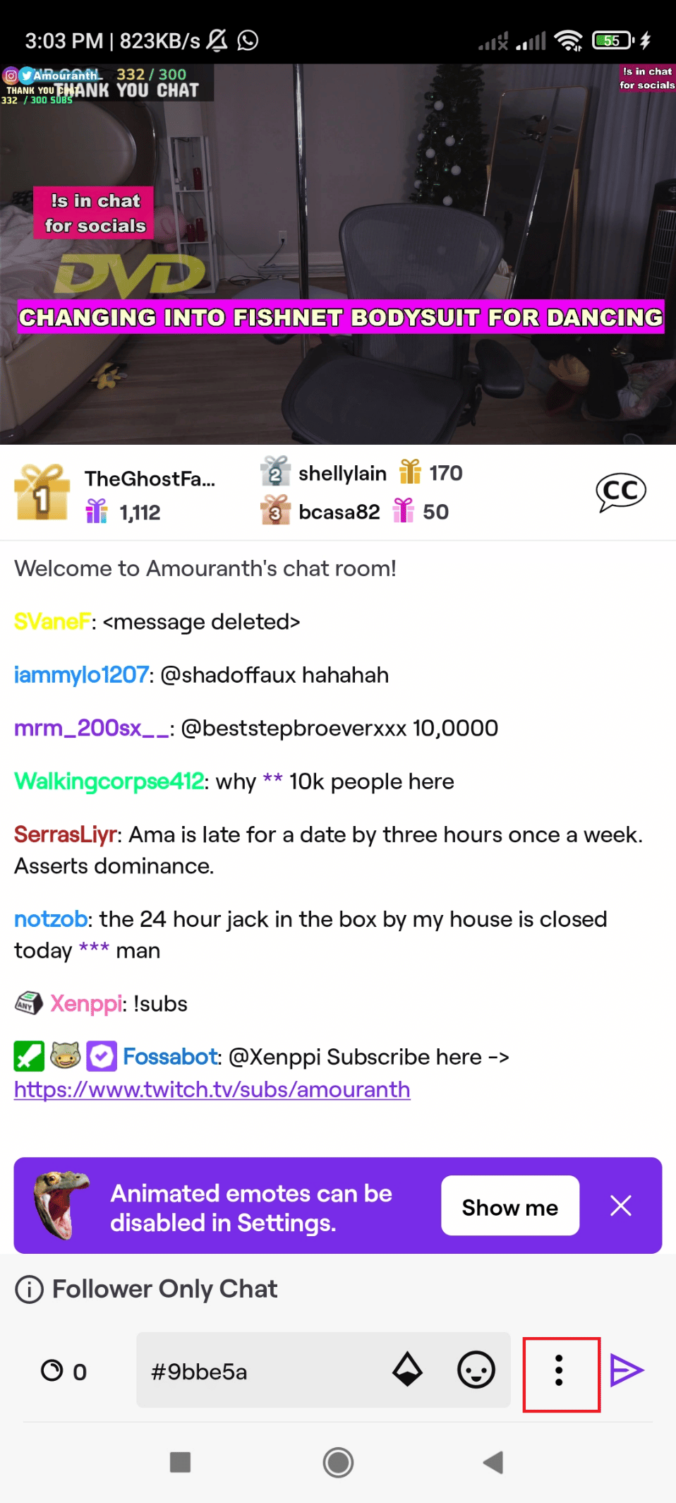 tres iconos adorados en Twitch
