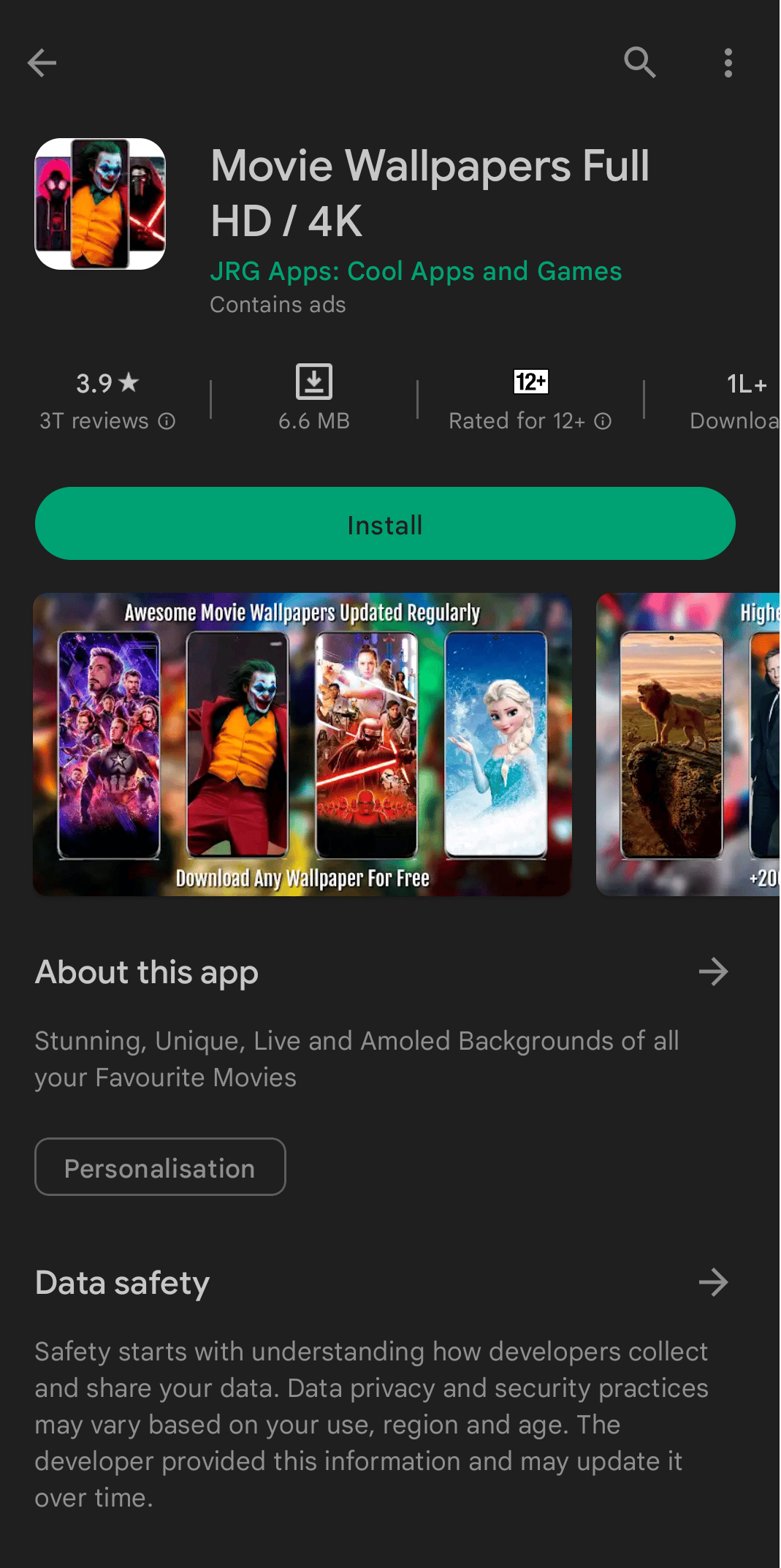 Fondos de pantalla de películas Full HD / 4K |  mejores aplicaciones de fondos de pantalla de Disney