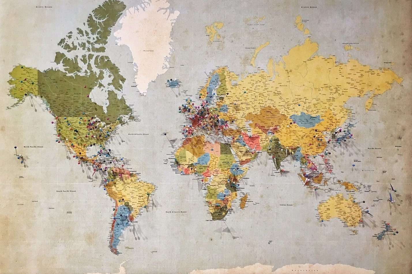 Mapa mundial: ¿cómo obtener las líneas topográficas de Google Maps?  2