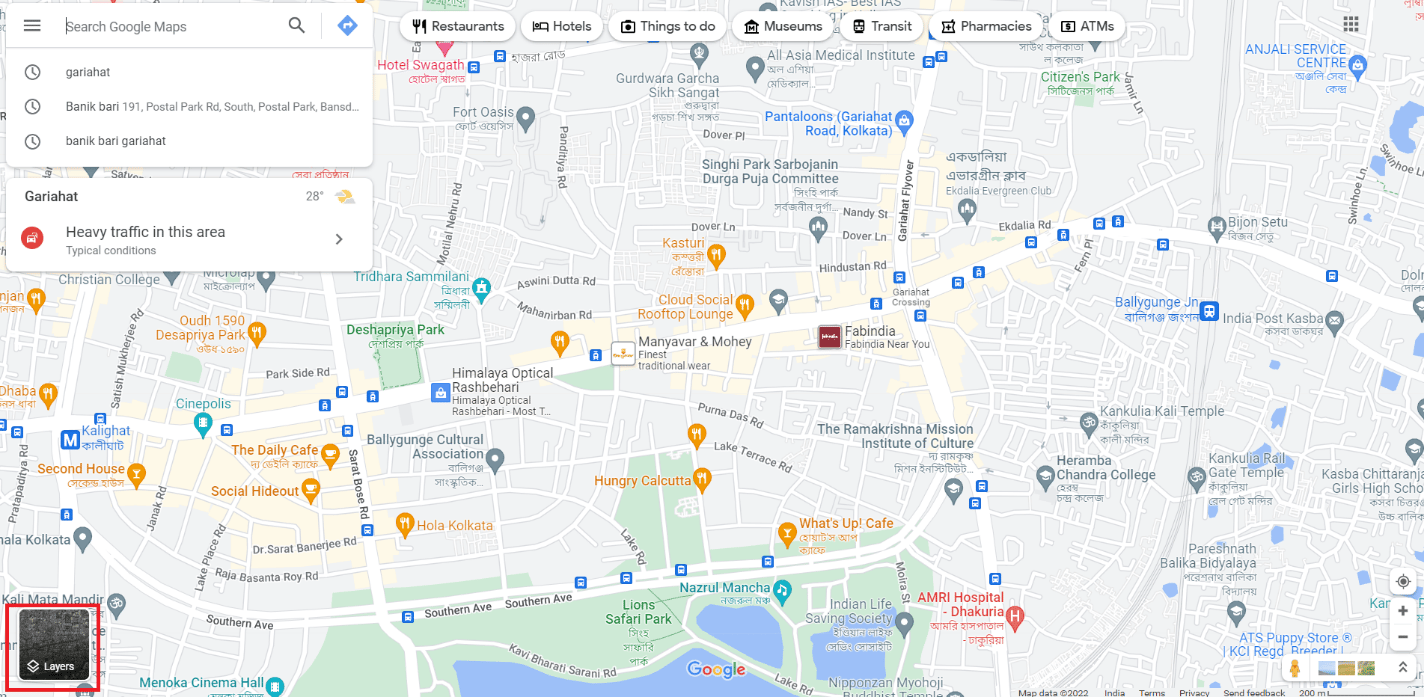 Cuadro de capas en Google Maps: ¿cómo obtener las líneas topográficas de Google Maps?  3