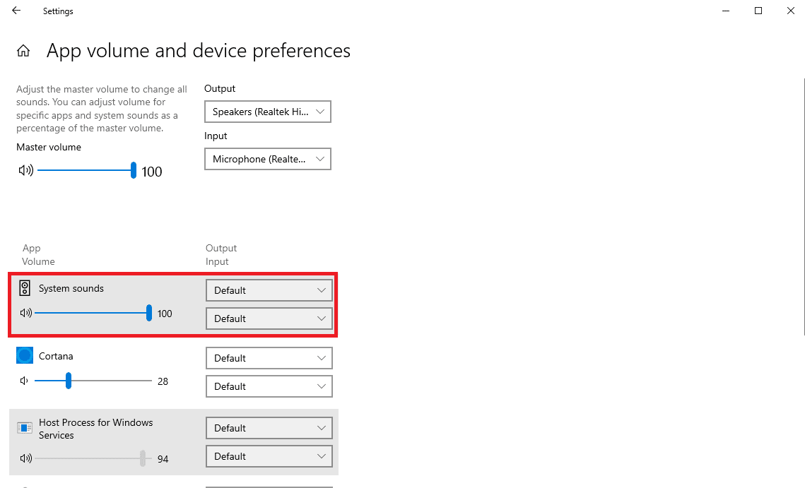 Asegúrese de que el volumen del sonido del sistema esté configurado al máximo o al 100. Cómo evitar que Skype silencie otros sonidos