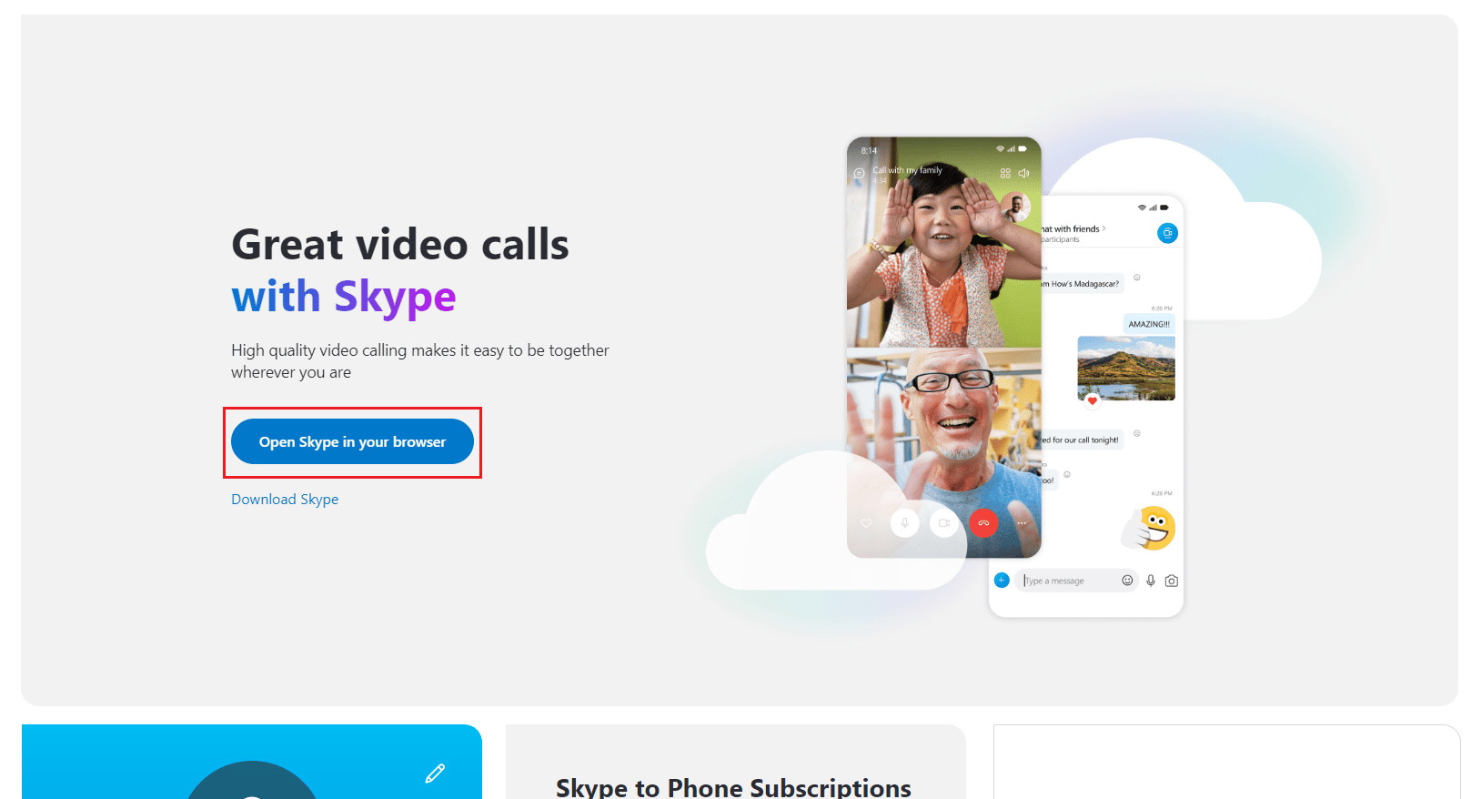 Busque Skype y haga clic en el botón Obtener para instalar la aplicación. Cómo evitar que Skype silencie otros sonidos