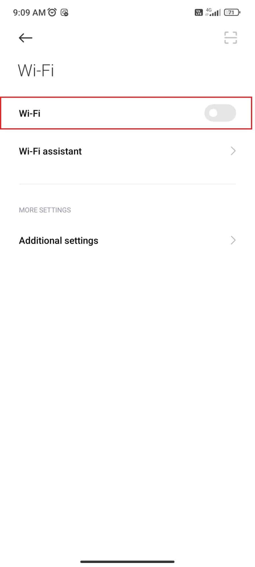 Encienda el wifi.  Cómo conectar el teléfono al proyector a través de USB