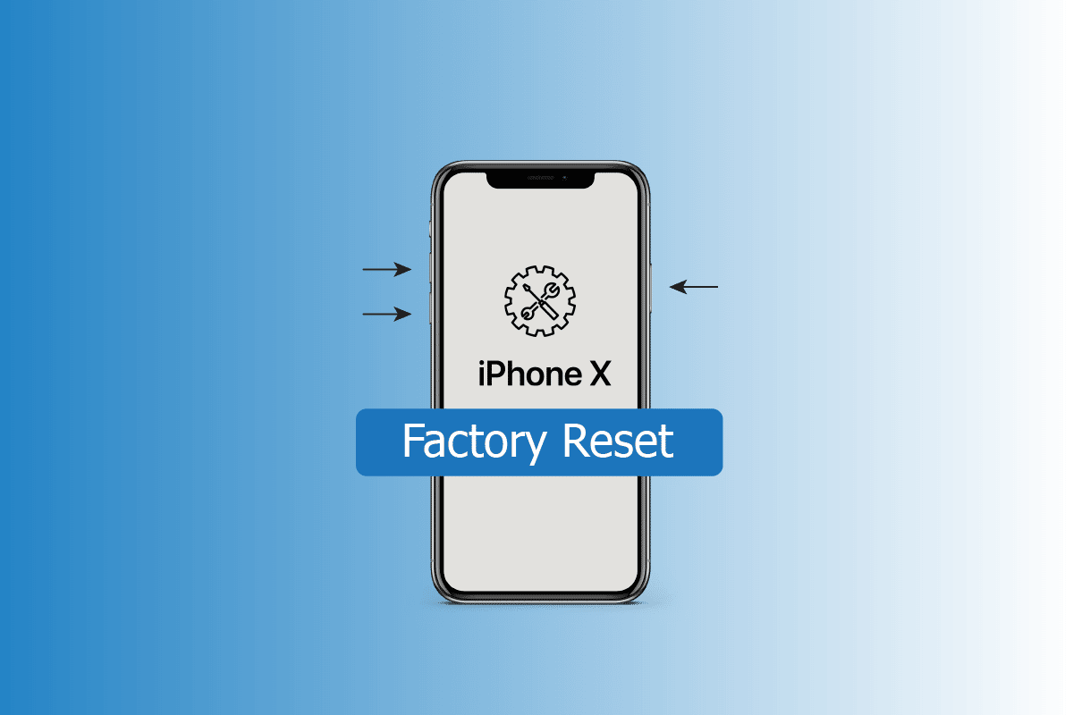 Cómo restablecer de fábrica el iPhone X