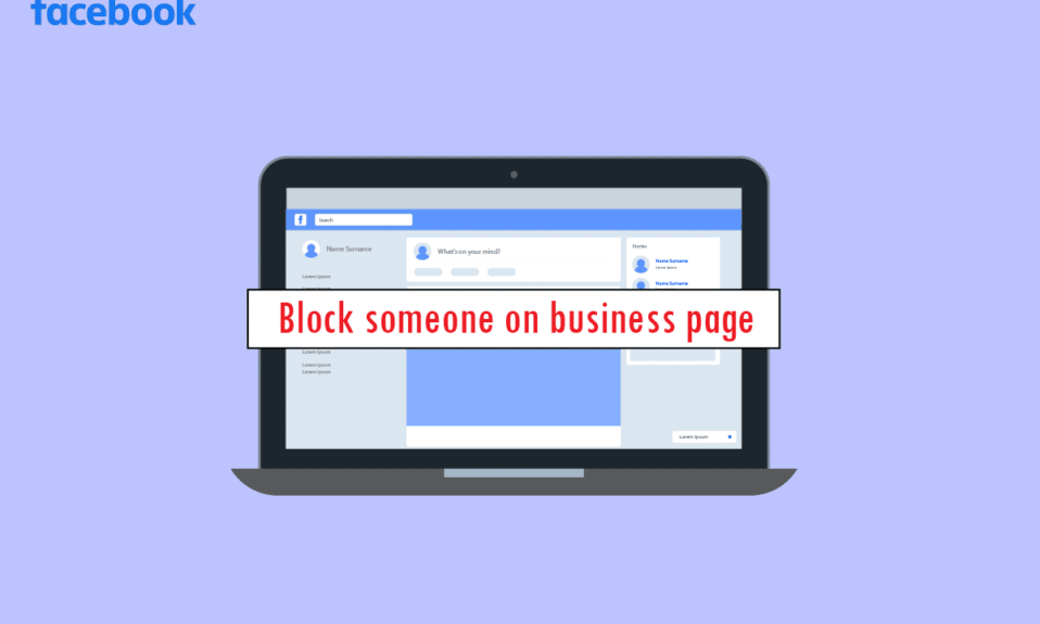 Cómo bloquear a alguien en la página de negocios de Facebook
