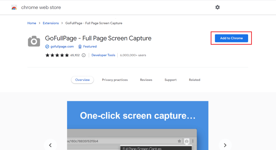 Haga clic en Agregar a Chrome.  Cómo exportar conversaciones de MS Teams