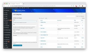 Tablero de enlaces bonitos