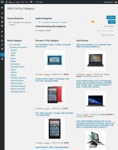 Un ejemplo de los enlaces automáticos de Amazon