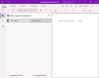 microsoft una nota Una nota
