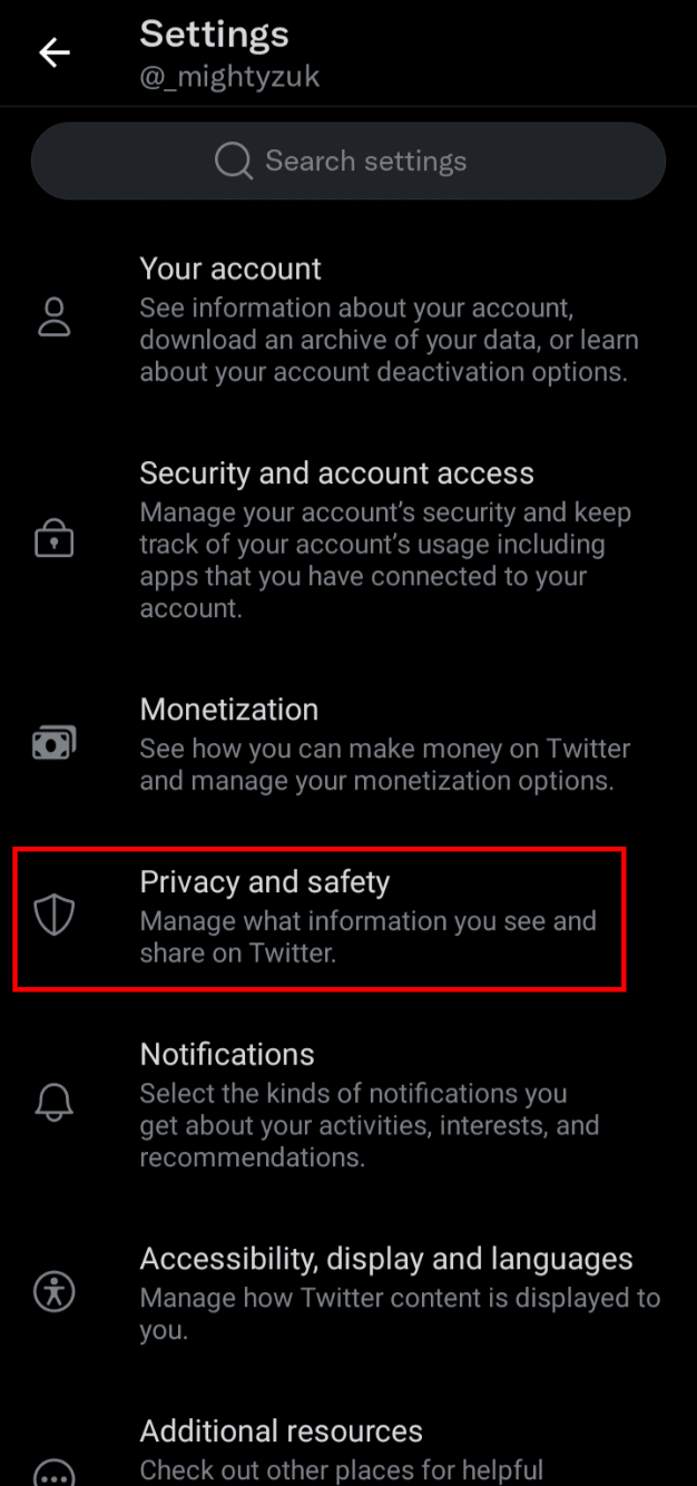 Toca Privacidad y seguridad. | ¿Puedo desactivar el doble toque Me gusta en Twitter?