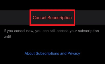 Toque Cancelar suscripción |  Bellota incluida con Amazon Prime