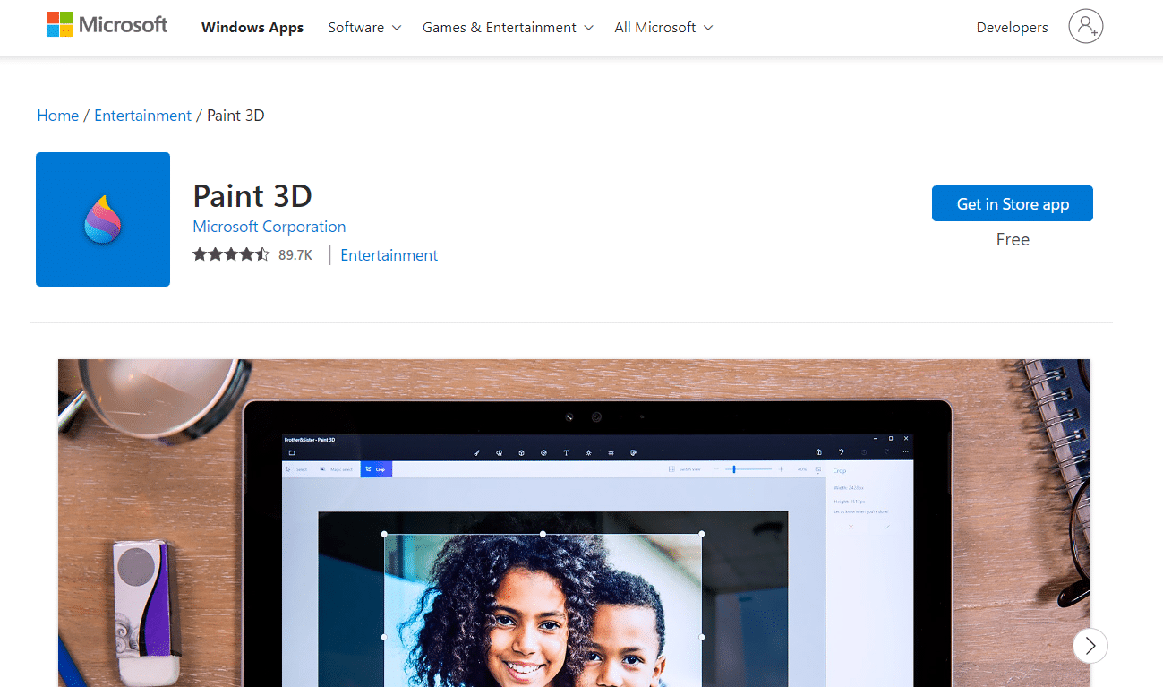 Paint 3D en Microsoft Store |  ¿Cómo puedes cambiar el avatar del mezclador?